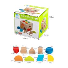 2 Az 1 Ben Fa Játékkalapács + Montessori Kalapács