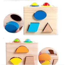 2 Az 1 Ben Fa Játékkalapács + Montessori Kalapács