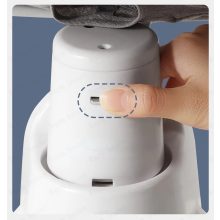 Bluetooth Ringató-zenélő Elektromos Babahinta És Pihenőszék szürke
