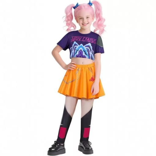 Mira Jelmez Kpop K-pop Démon Hunters Jelmez S 100-110 Méret paróka nélkül