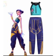   Zoey Jelmez Kpop K-pop Démon Hunters Jelmez XXL 140-150 Méret paróka nélkül