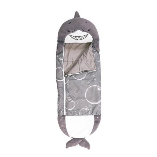 Plüssállat És Hálózsák Gyerekeknek - Cápa – Hálózsákká Alakítható 160x60 nettó 140