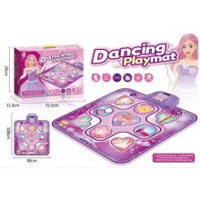 Dancing Challenge Zenélő Táncszőnyeg Rózsaszín-lila