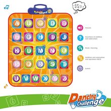 Dancing Challenge Zenélő Táncszőnyeg – Betűk 