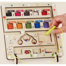 Mágneses Matematika Színrendező Játék