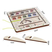 Mágneses Matematika Színrendező Játék