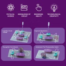 SCIENCE EDUCATION elektronikai labor 40 kísérleti tudomanyos játékkészlet 