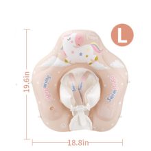 Kör Felfújható Gyűrű Gyerekeknek Napellenzővel Rózsaszín