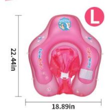 Kör Felfújható Gyűrű Gyerekeknek Napellenzővel Rózsaszín