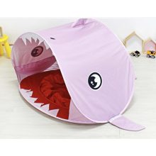 Gyermek cápa strandsátor rózsaszín