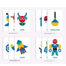 Logikai Képkirakó Puzzle Játék - Állatok