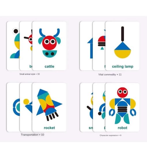Logikai Képkirakó Puzzle Játék - Állatok