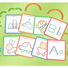 Montessori Fa Kreatív Botok És Gyűrűk Intelligencia Kirakós Puzzle Játék 