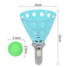 Labda Kilövő Játék Szett Hálóban Kék-sárga