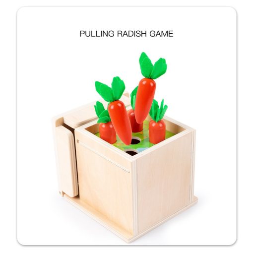 4 Az 1 Ben Montessori Golyócska Házban, Pénztár Doboz ,horgászjáték Retket Húzva