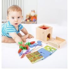 4 Az 1 Ben Montessori Golyócska Házban, Pénztár Doboz ,horgászjáték Retket Húzva