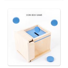 4 Az 1 Ben Montessori Golyócska Házban, Pénztár Doboz ,horgászjáték Retket Húzva