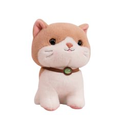 Plüss Cica Barna 23cm Plüss Cica Barna 23cm