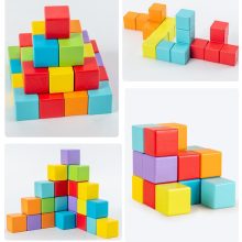 Block Építőelem Puzzle Tér Háromdimenziós Gondolkodás Gyakorló Játék