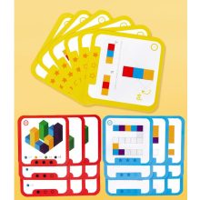 Block Építőelem Puzzle Tér Háromdimenziós Gondolkodás Gyakorló Játék