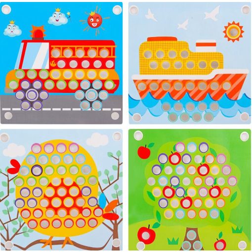 Montessori Gyöngyös Kirakós Játék