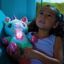 Ölelnivaló Plüss Unikornis – Csillagkivetítős Éjszakai Fény És Játszópajtás, Rózsaszín