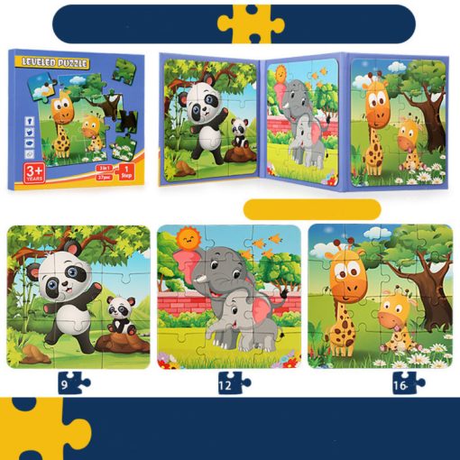 Mágneses Rejtvénykönyv 6/9/12db Egyben