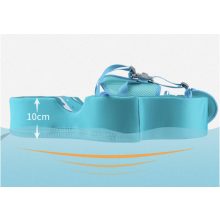 Nem felfújható, úszógumi baba fekvő úszógyűrűs úszómedencés úszóedző kék 0-24hó