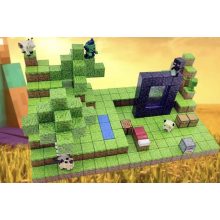 MINEWORLD mágneses építőkocka 242 darabos-véletlenszerű 