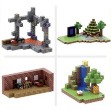 MINEworld craft mágneses építőkocka 102darabos-véletlenszerű 