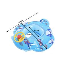  Felfújható Csónak Gyerekeknek Kormánykerékkel Sellő 1-5 Éves