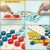Kreatív Montessori Puzzle Színegyeztető Memória Kirakós Agy Oktatási Körömtábla