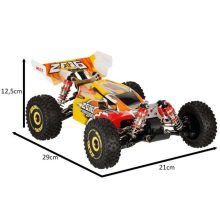 Távirányítós Autó Rc Wltoys 144010 Speed ​​​​racing 1:14 Szénkefe Nélküli Motor 75 Km/h