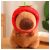 Capybara plüss - sapkában 25 cm véletlenszerű szín