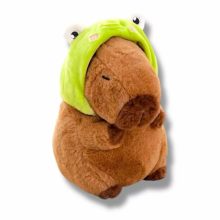 Capybara plüss - sapkában 25 cm véletlenszerű szín
