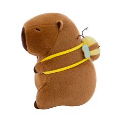 Capybara plüss levehető teknős hátizsákkal 25cm Capybara plüss levehető teknős hátizsákkal 25cm