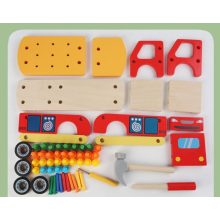 Faból Készült Autó Csavaros Játék