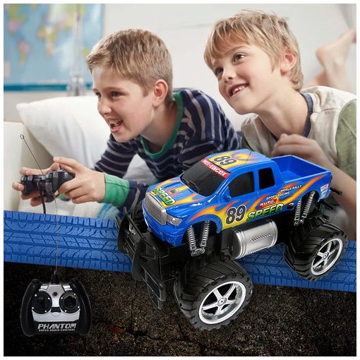 Óriás Méretű, Elemmel Működő, Távirányítós Platós Kaszkadőr Terepjáró