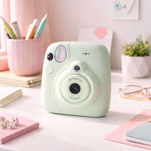 Digitális fényképezőgép instant töltő 16x zöld markerrel