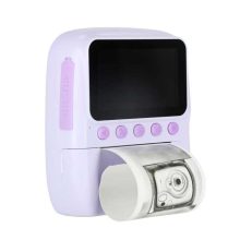 Digitális fényképezőgép, 16x, 128 GB-os, kazettás, markerekkel, lila színben