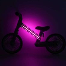 Trike Fix Glow terepkerékpár LED rózsaszín fotobicikli