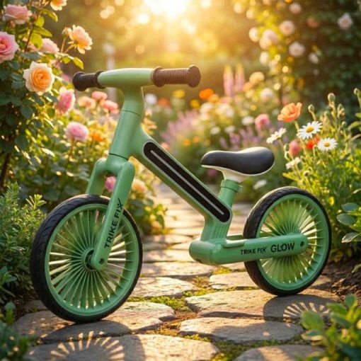 Trike Fix Glow terepkerékpár LED zöld fotobicikli