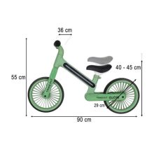 Trike Fix Glow terepkerékpár LED zöld fotobicikli