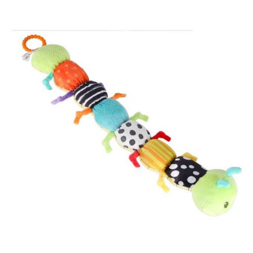 Interaktív zenélő plüss hernyójáték