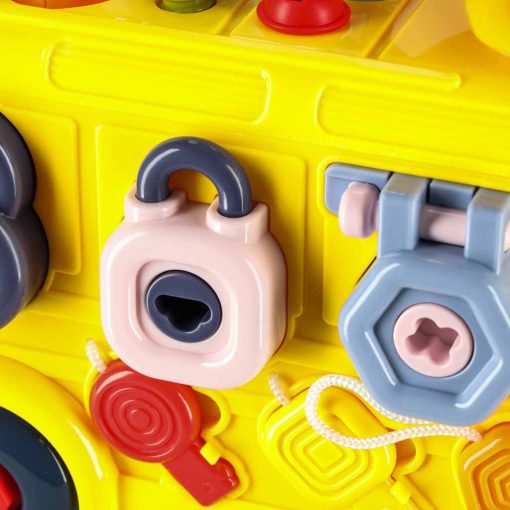 Manipulációs busz 6 az 1-ben csavarok és csavarhúzók behajtásához