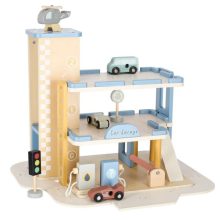 Fa garázs, többszintes parkolóház, benzinkút