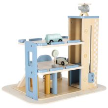 Fa garázs, többszintes parkolóház, benzinkút