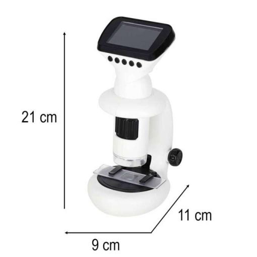 Digitális elektronikus mikroszkóp wifi USB LCD kijelzővel 200x 1000x tartozékokkal