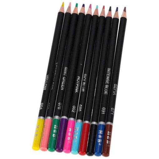 Színes ceruzák tokban, 120 darabos készlet