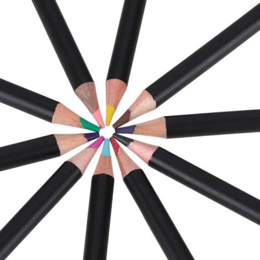 Színes ceruzák tokban, 120 darabos készlet